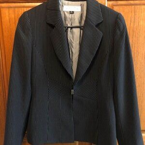 Tahari Black pin stripe Jacket